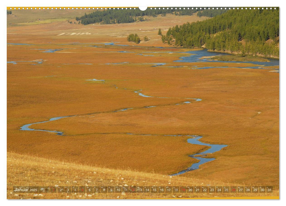 Mongolei - weites Land (CALVENDO Premium Wandkalender 2025)