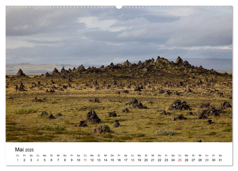 Island Natur pur (CALVENDO Wandkalender 2025)