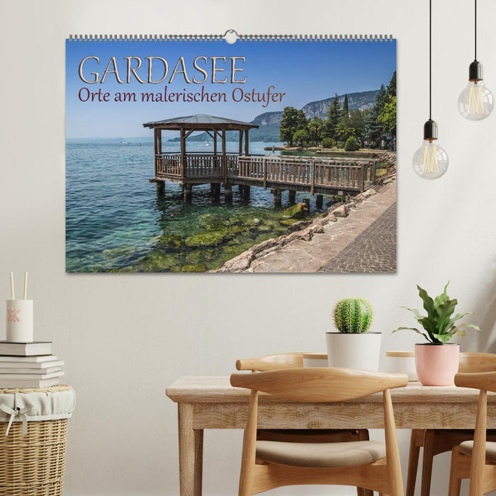 GARDASEE Orte am malerischen Ostufer (CALVENDO Wandkalender 2025)