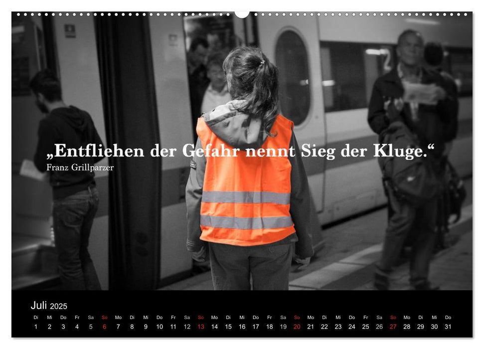 Kein Mensch ist illegal. (CALVENDO Premium Wandkalender 2025)