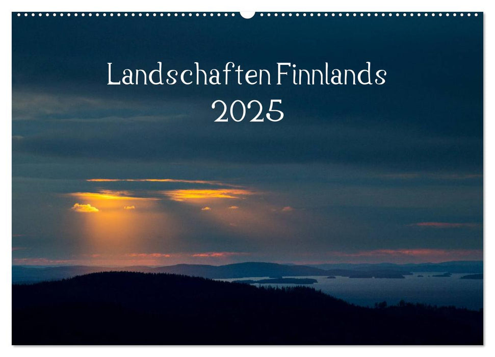 Landschaften Finnlands (CALVENDO Wandkalender 2025)