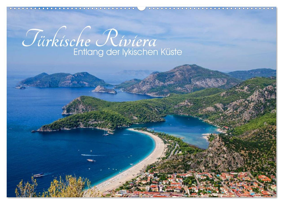 Türkische Riviera - Entlang der lykischen Küste (CALVENDO Wandkalender 2025)