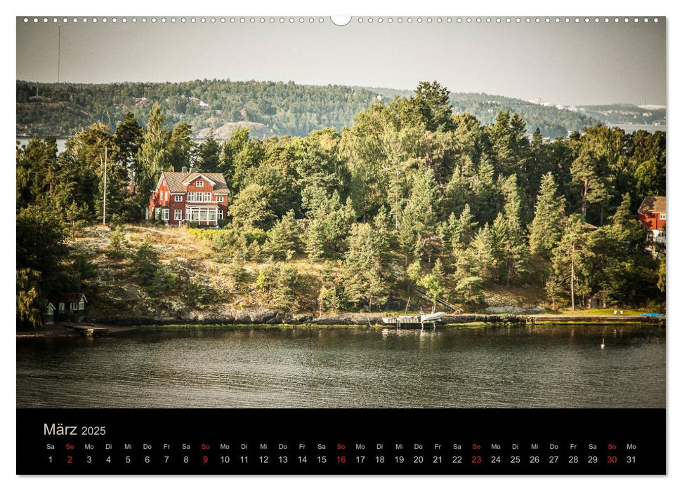 Schweden Schärengarten (CALVENDO Premium Wandkalender 2025)