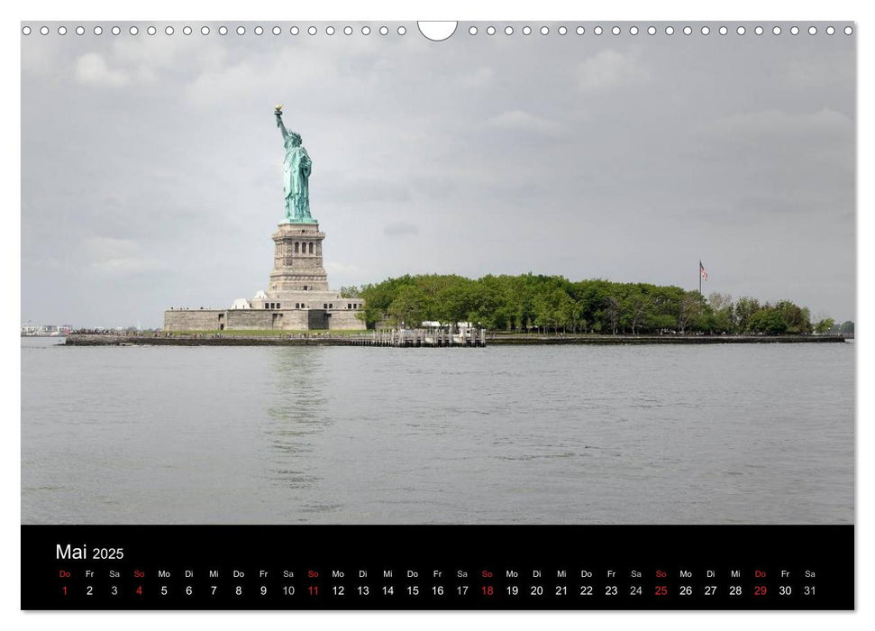 Perspektiven einer Weltstadt - New York (CALVENDO Wandkalender 2025)