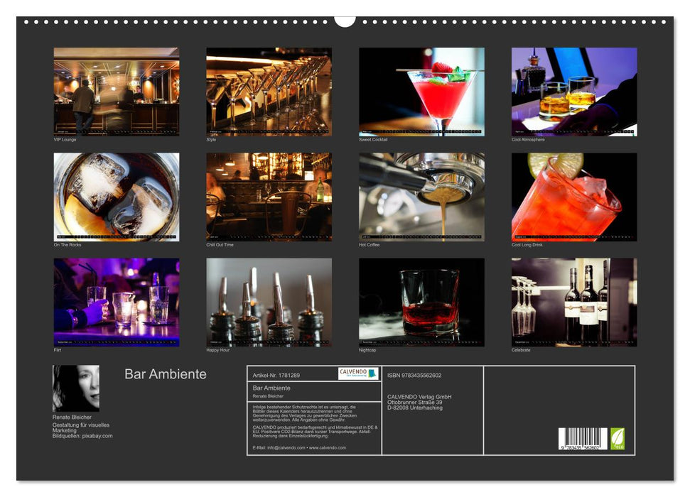 Bar Ambiente (CALVENDO Wandkalender 2025)