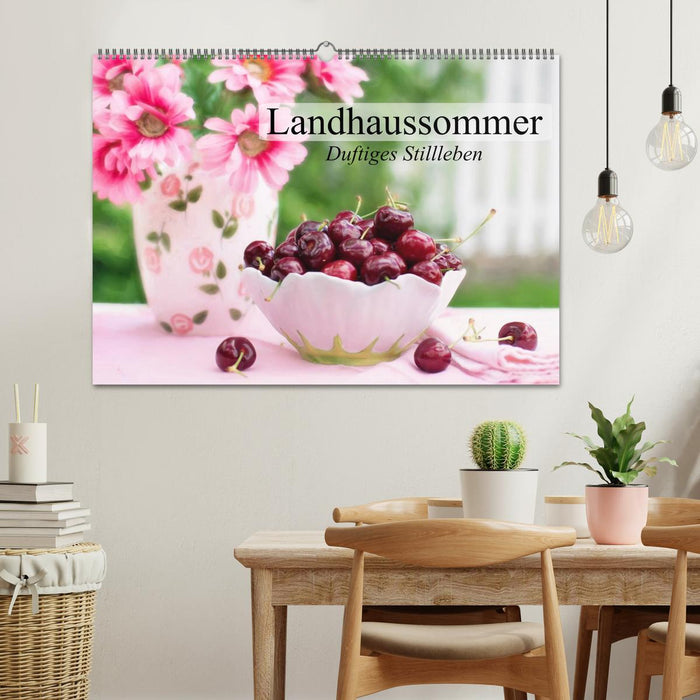 Landhaussommer. Duftiges Stillleben (CALVENDO Wandkalender 2025)