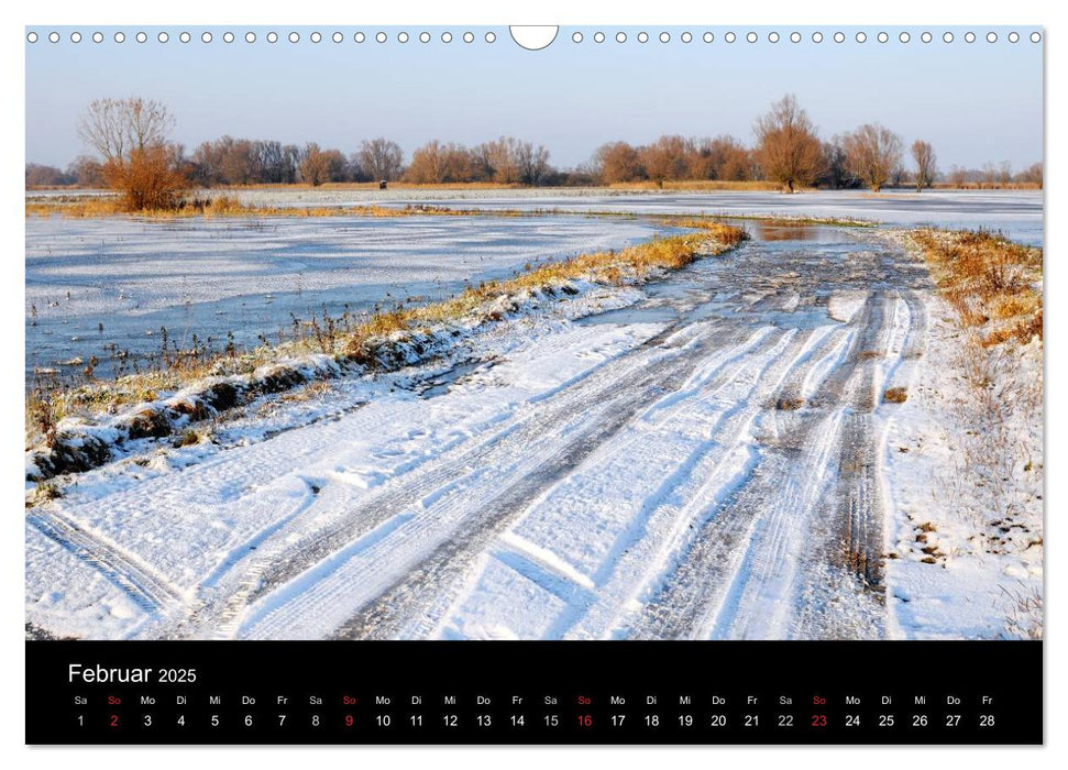 Vier Jahreszeiten im Havelland (CALVENDO Wandkalender 2025)