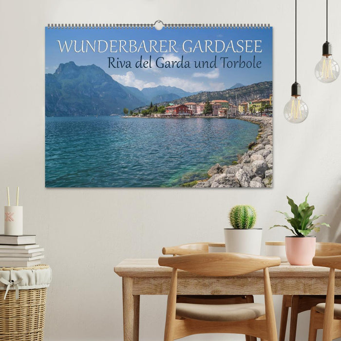 WUNDERBARER GARDASEE Riva del Garda und Torbole (CALVENDO Wandkalender 2025)