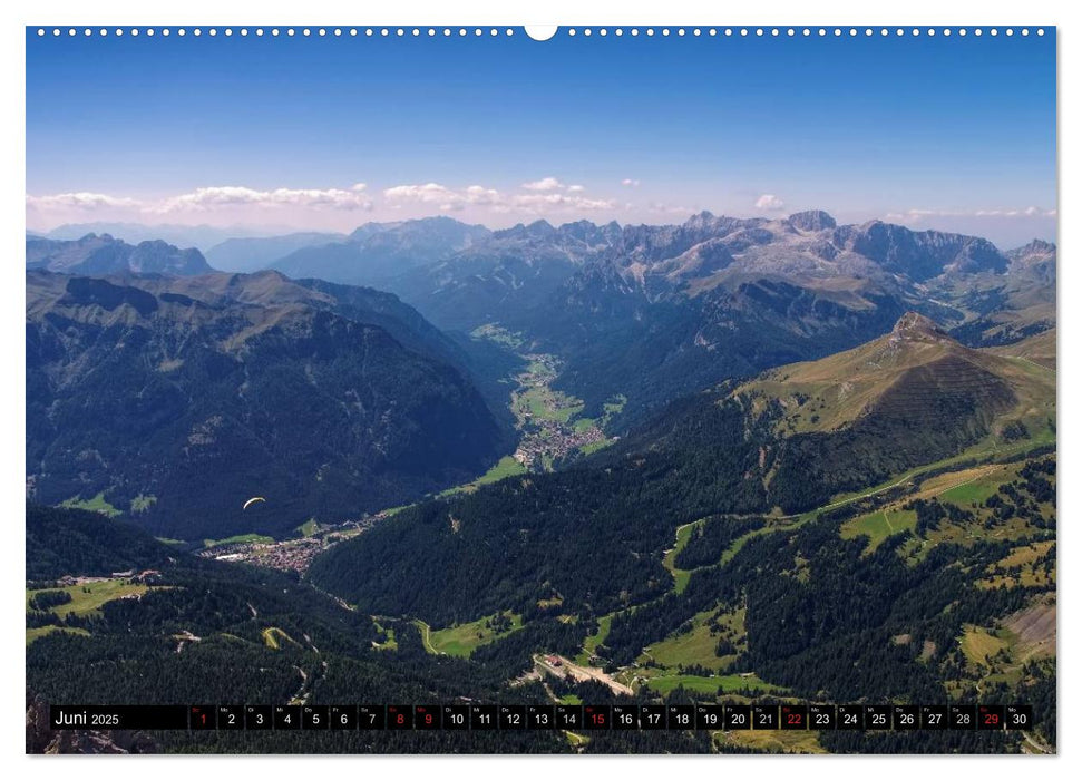 Sellagruppe - Traumhafte Ausblicke in den Dolomiten (CALVENDO Wandkalender 2025)