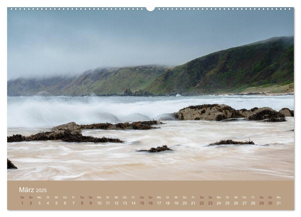 Berg, Land und Meer - Eine Reise durch die Landschaften (CALVENDO Wandkalender 2025)