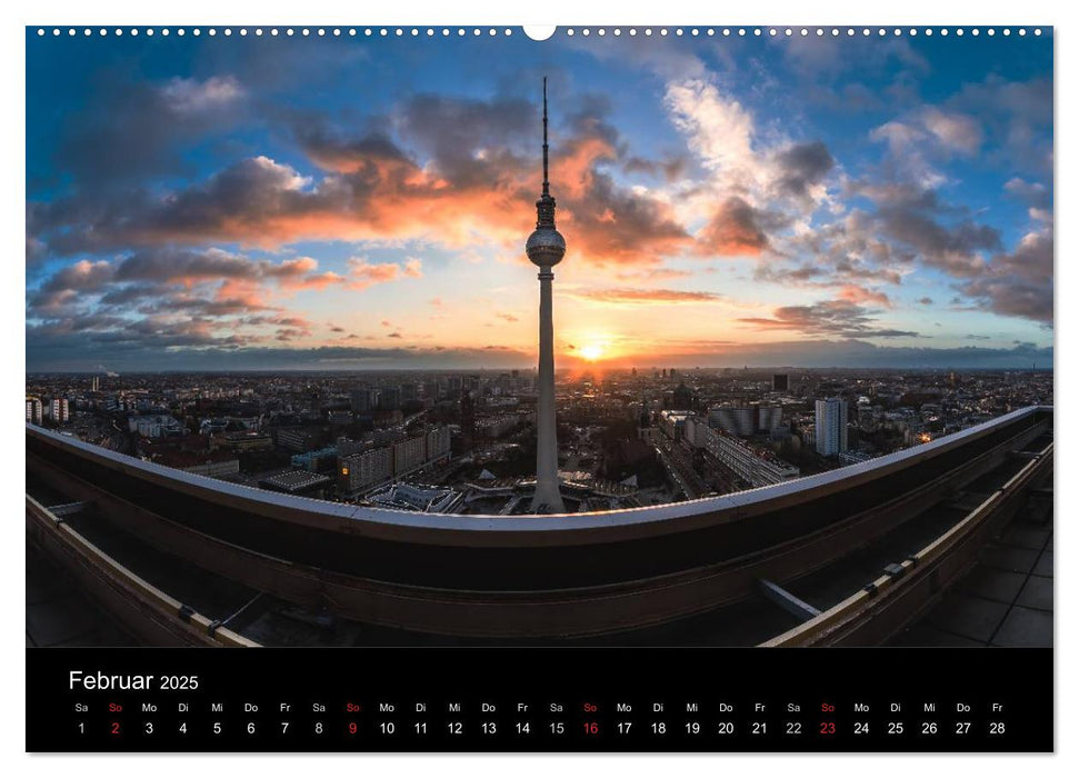 Berlin - Facetten einer Hauptstadt (CALVENDO Wandkalender 2025)