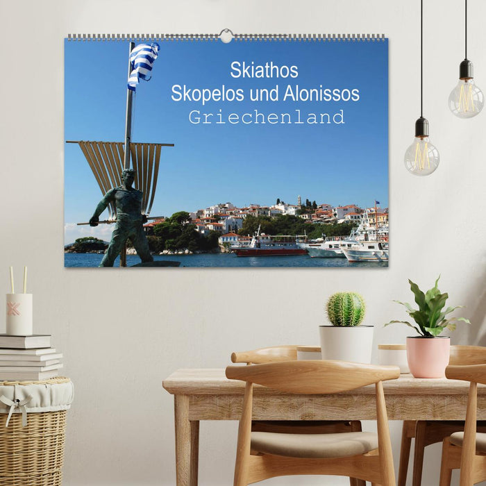 Skiathos Skopelos und Alonissos Griechenland (CALVENDO Wandkalender 2025)