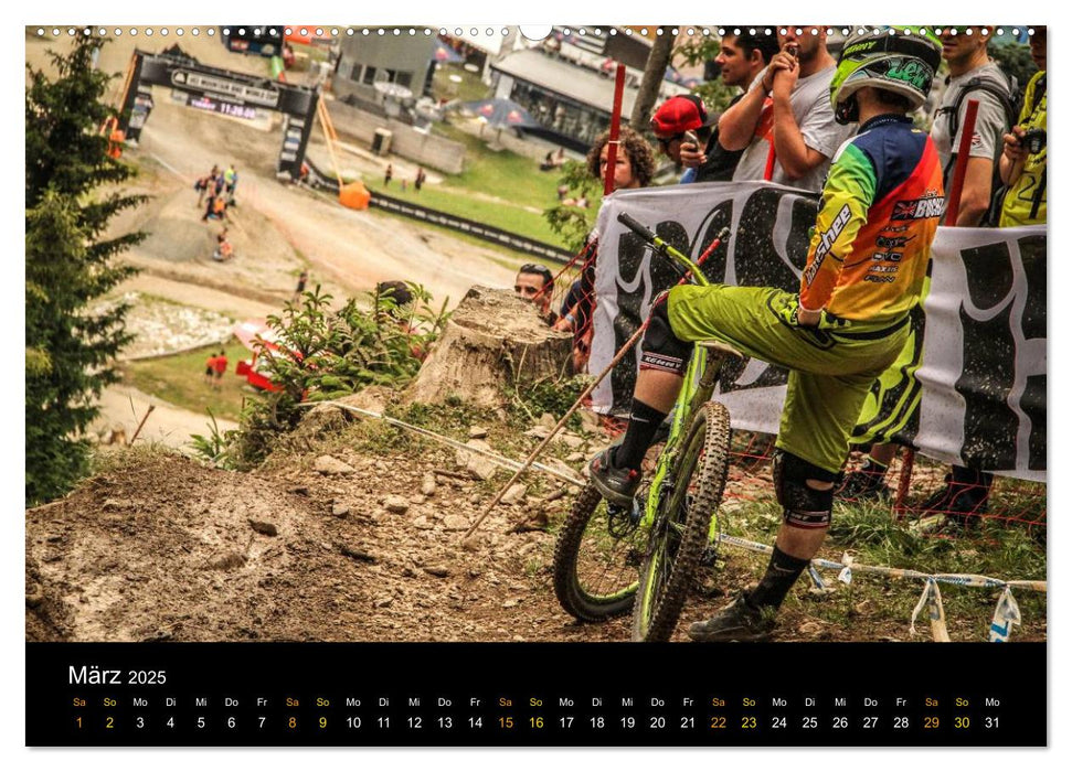 Downhill Racing 2025 (CALVENDO Wandkalender 2025)