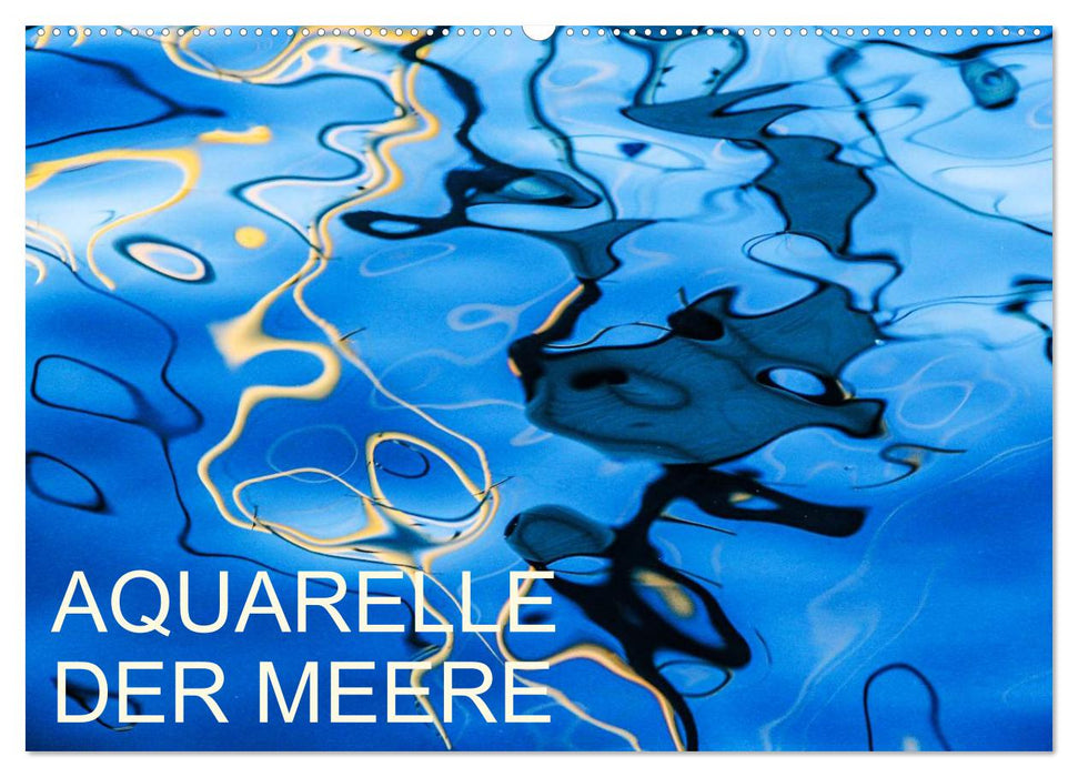 Aquarelle der Meere (CALVENDO Wandkalender 2025)