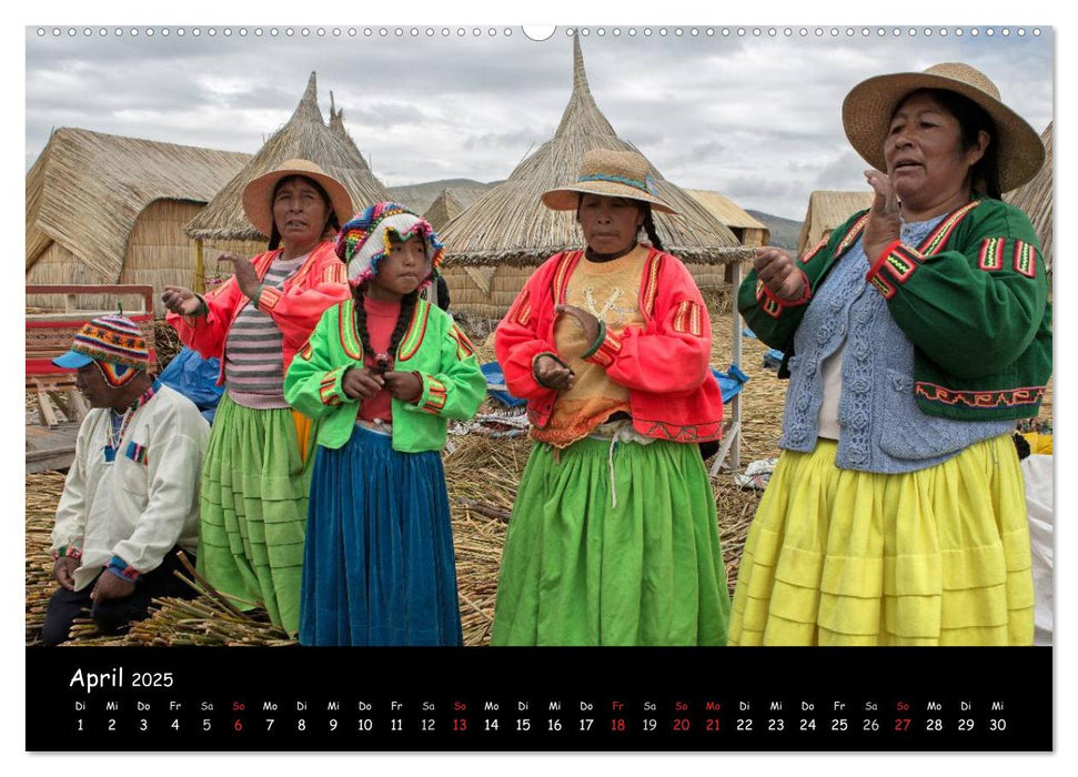 Traumziel Peru (CALVENDO Wandkalender 2025)