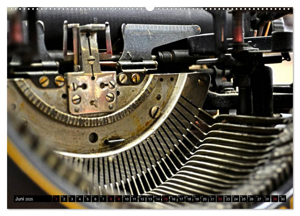 Antike Schreibmaschinen (CALVENDO Wandkalender 2025)