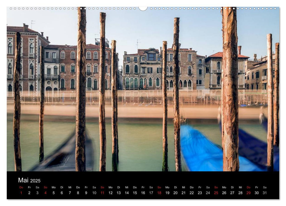 Venedig - Facetten einer Lagunenstadt (CALVENDO Wandkalender 2025)