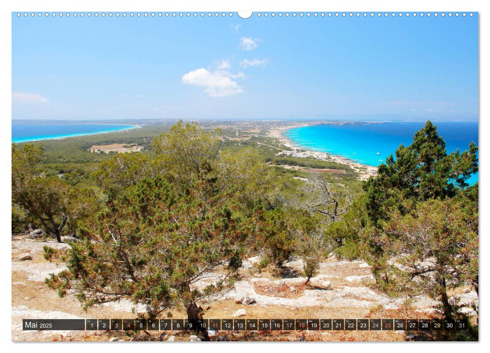 Formentera - Urlaub für die Seele (CALVENDO Wandkalender 2025)