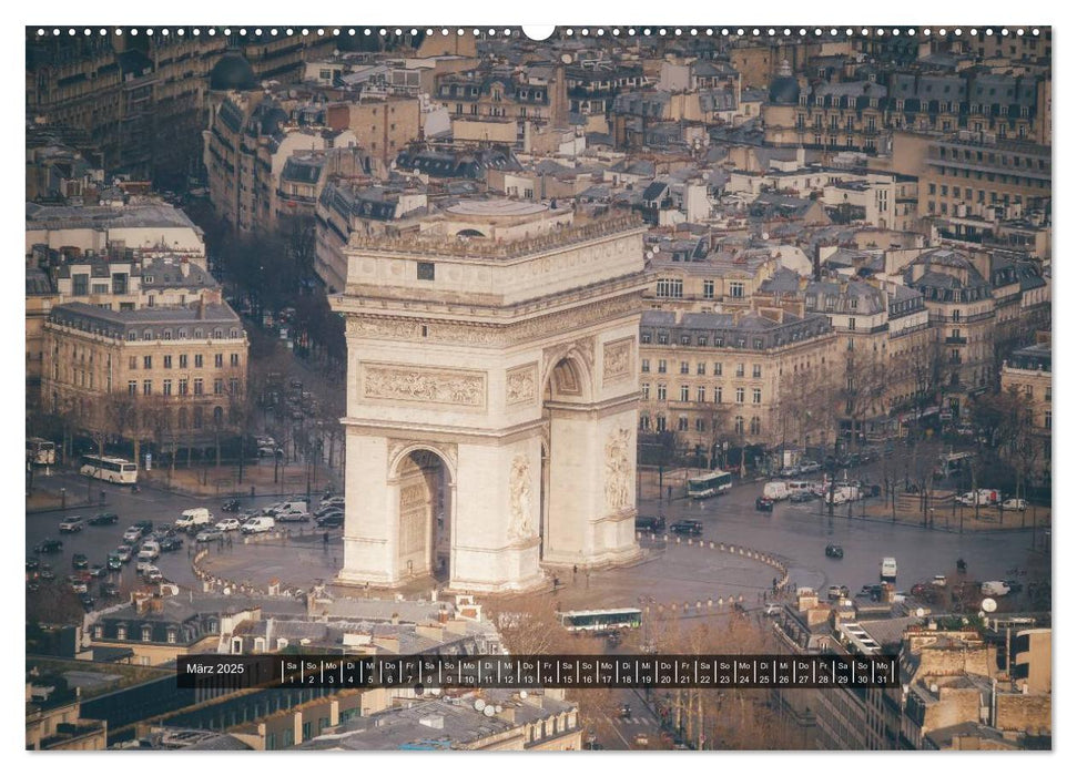 Paris - aus einem anderen Blickwinkel (CALVENDO Wandkalender 2025)