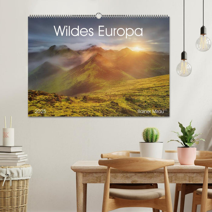 Wildes Europa 2025 (CALVENDO Wandkalender 2025)