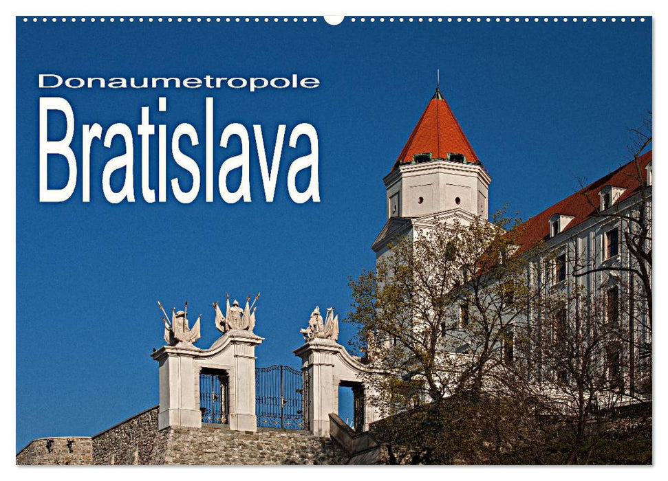 Donaumetropole Bratislava (CALVENDO Wandkalender 2025)