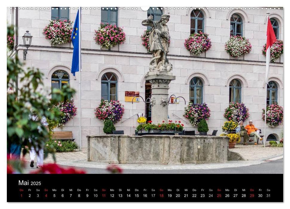 Sommerach - Perle der Mainschleife (CALVENDO Wandkalender 2025)