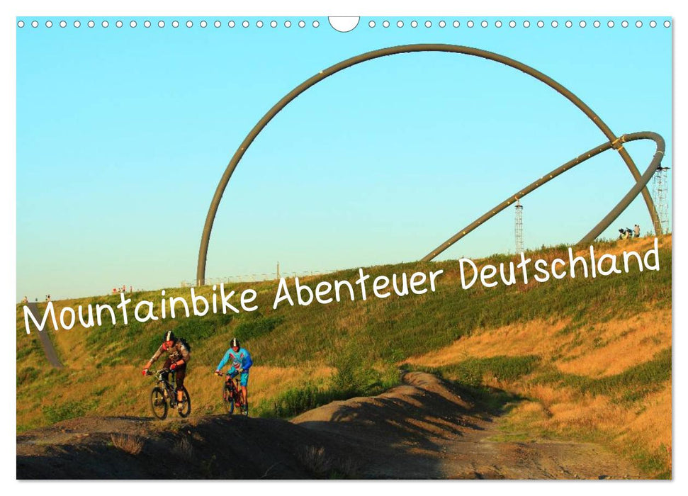 Mountainbike Abenteuer Deutschland (CALVENDO Wandkalender 2025)