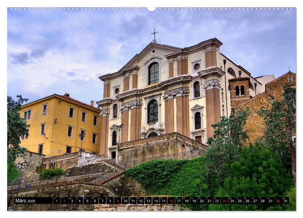 Triest - Habsburger Erbe und italienisches Flair (CALVENDO Wandkalender 2025)