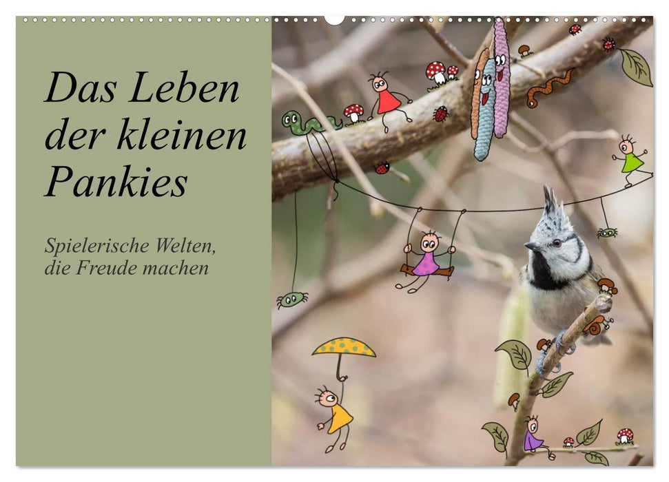 Das Leben der kleinen Pankies (CALVENDO Wandkalender 2025)