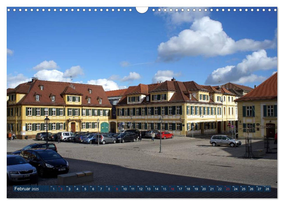 Die Residenzstadt Ansbach (CALVENDO Wandkalender 2025)