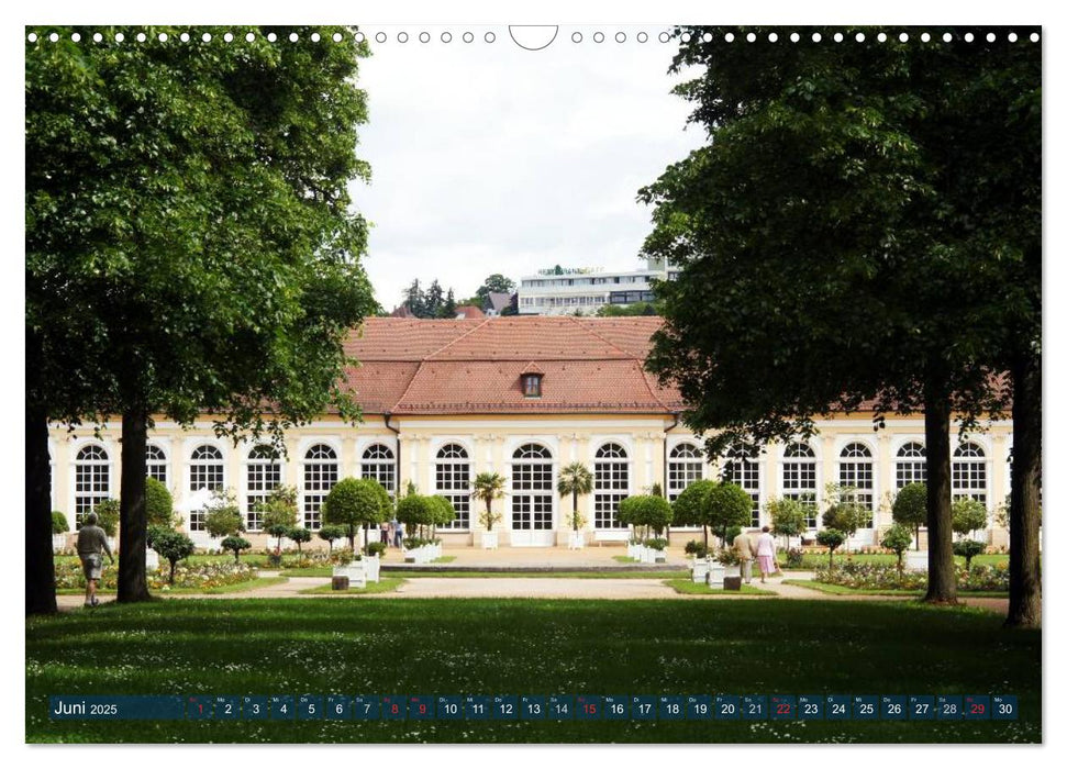 Die Residenzstadt Ansbach (CALVENDO Wandkalender 2025)