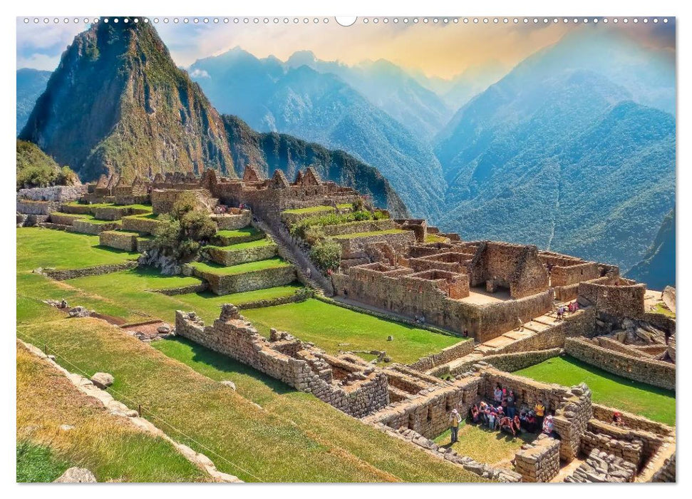 Machu Picchu - Stadt der Inka (CALVENDO Wandkalender 2025)