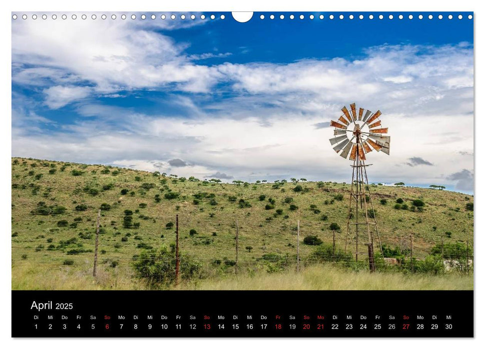 Unterwegs in Südafrika 2025 (CALVENDO Wandkalender 2025)
