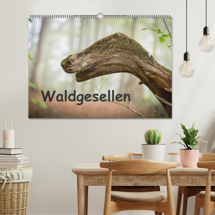 Waldgesellen - entdecke die Vielfalt (CALVENDO Wandkalender 2025)