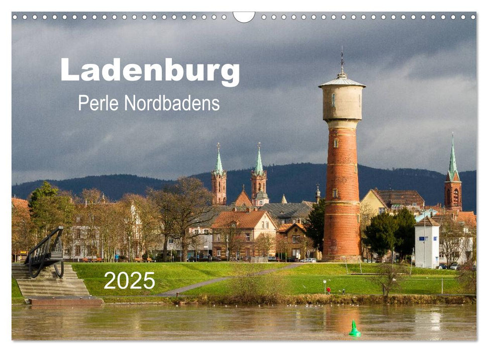 Ladenburg - Perle Nordbadens (CALVENDO Wandkalender 2025)