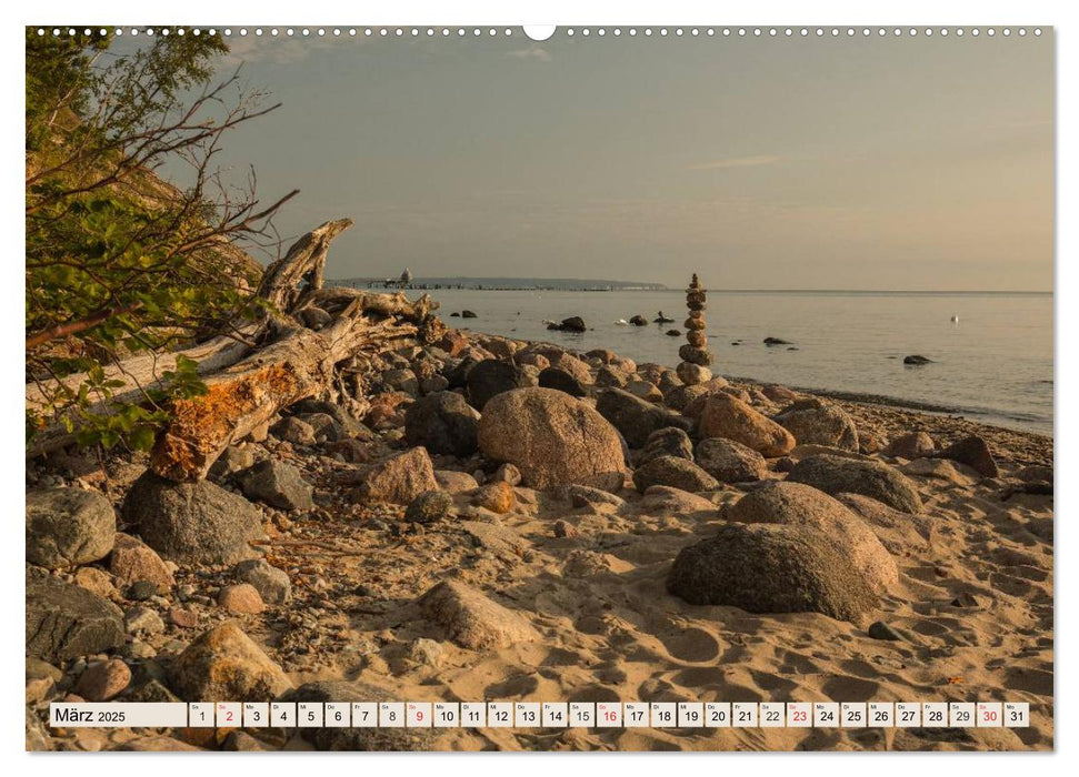 Urlaubsparadies Rügen (CALVENDO Wandkalender 2025)