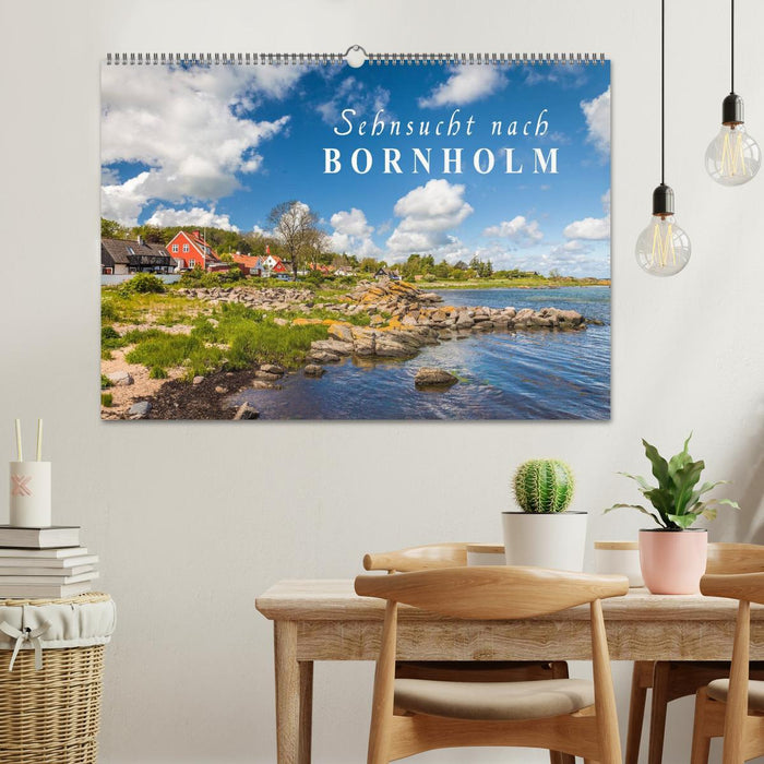 Sehnsucht nach Bornholm (CALVENDO Wandkalender 2025)