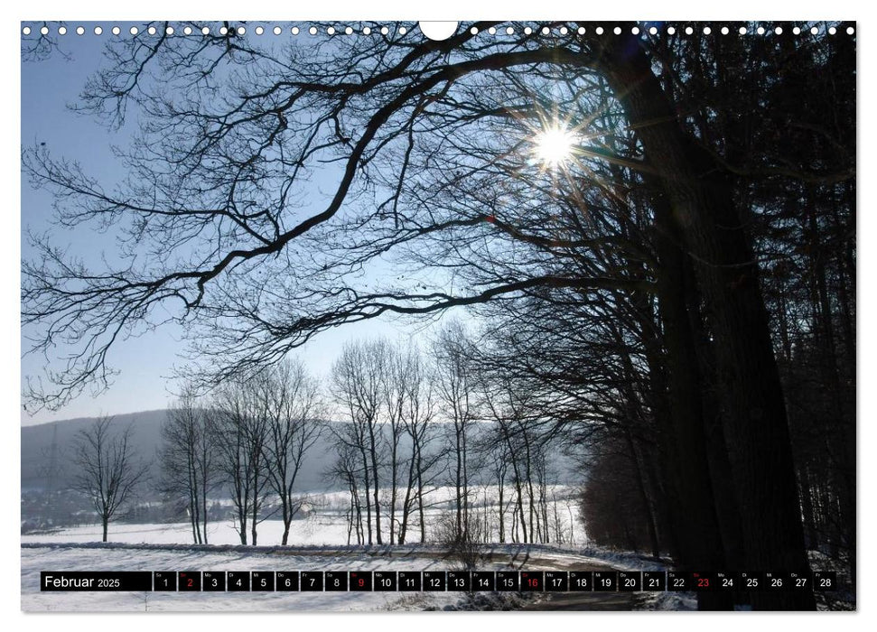 Schöne Landschaften der Oberlausitz (CALVENDO Wandkalender 2025)