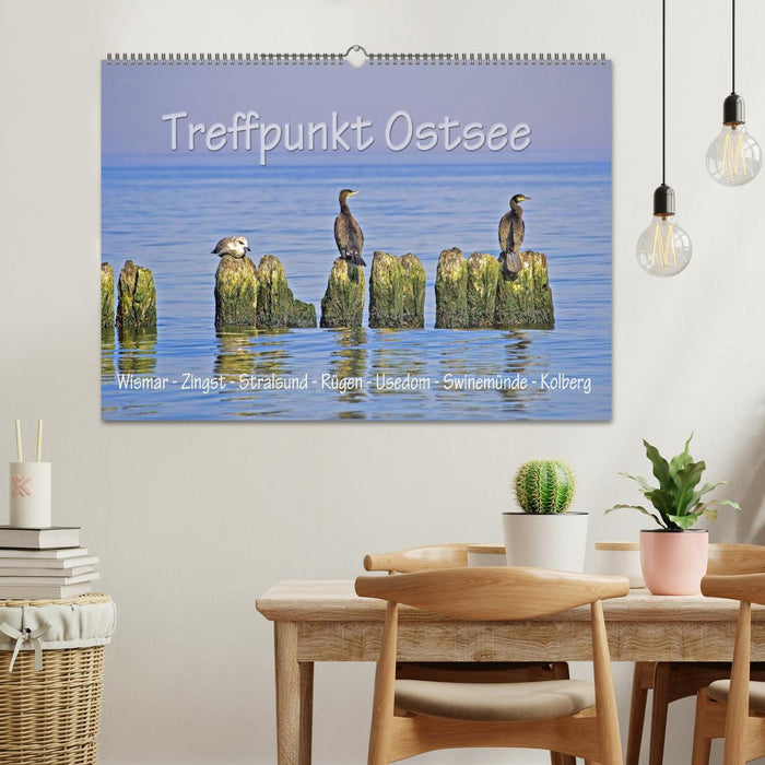 Treffpunkt Ostsee (CALVENDO Wandkalender 2025)