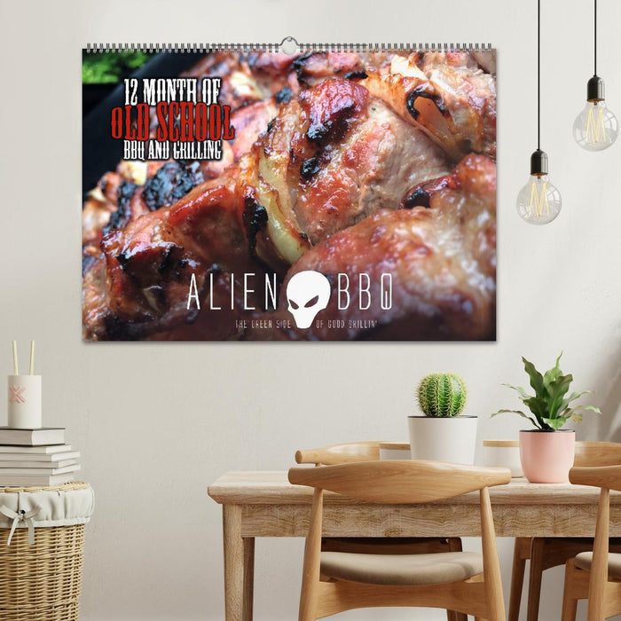 ALIEN-BBQ 2025 (CALVENDO Wandkalender 2025)