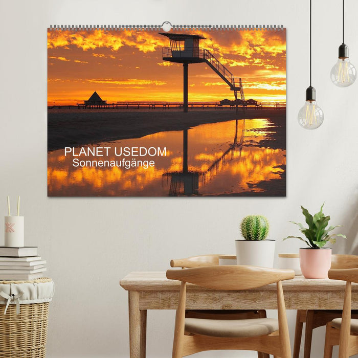 PLANET USEDOM Sonnenaufgänge (CALVENDO Wandkalender 2025)