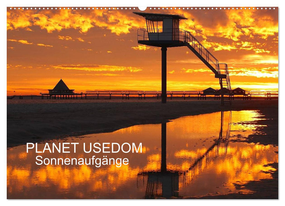 PLANET USEDOM Sonnenaufgänge (CALVENDO Wandkalender 2025)