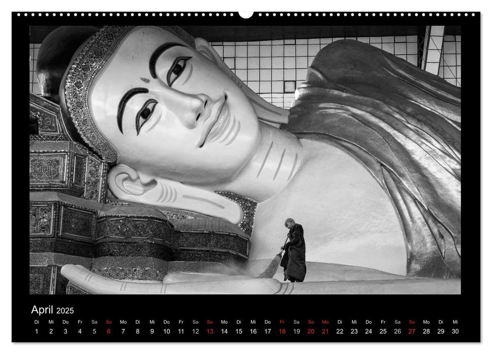 MAGISCHES MYANMAR (CALVENDO Wandkalender 2025)