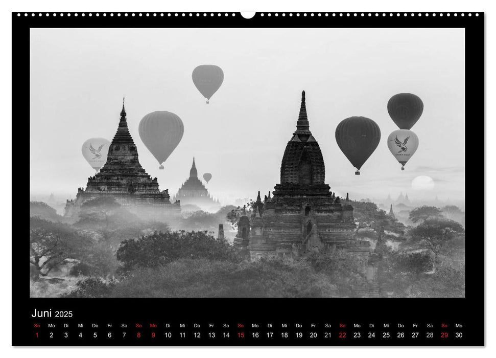 MAGISCHES MYANMAR (CALVENDO Wandkalender 2025)