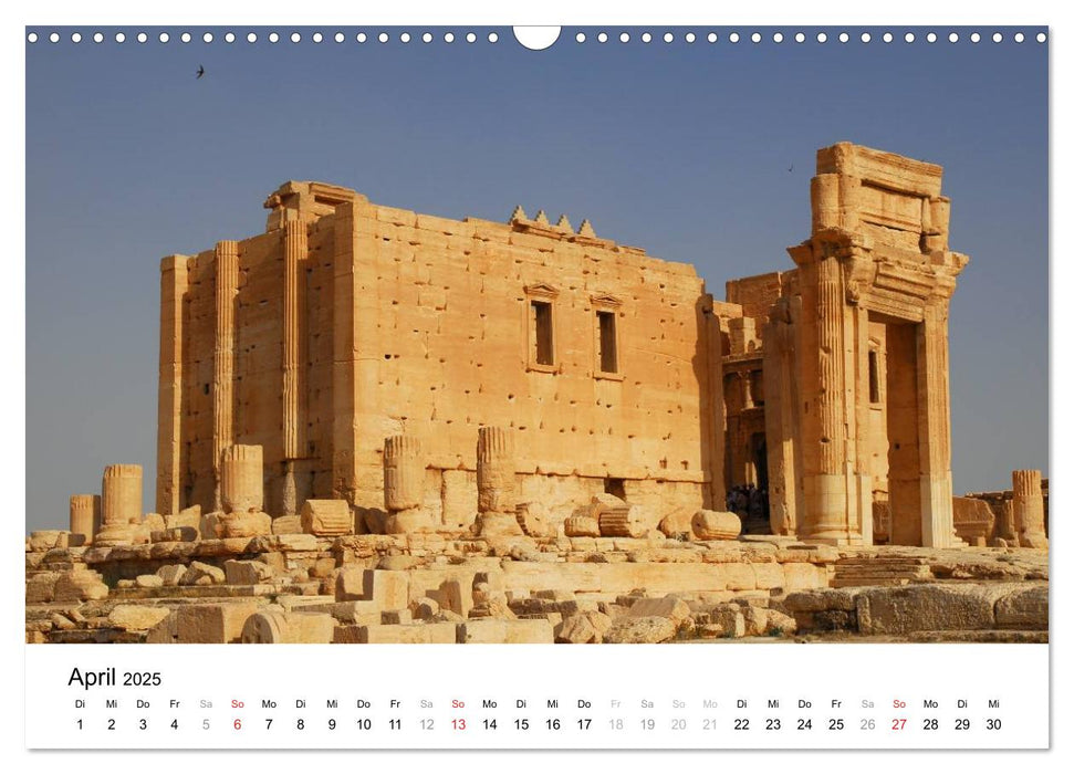 Syrien - verlorene Schätze (CALVENDO Wandkalender 2025)
