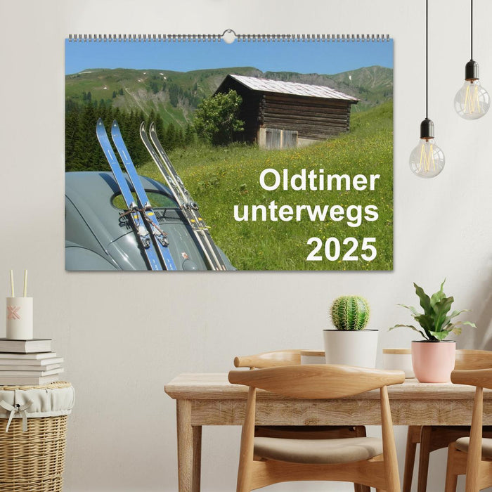 Oldtimer unterwegs - Mobile Raritäten auf Tour (CALVENDO Wandkalender 2025)