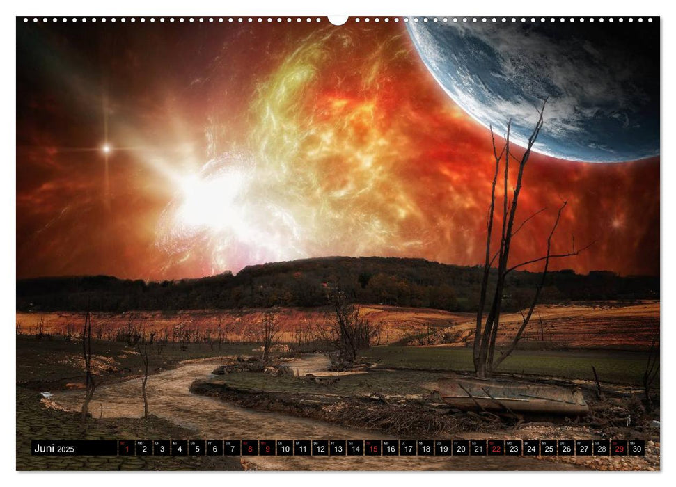 Ansichten des Weltraums (CALVENDO Premium Wandkalender 2025)