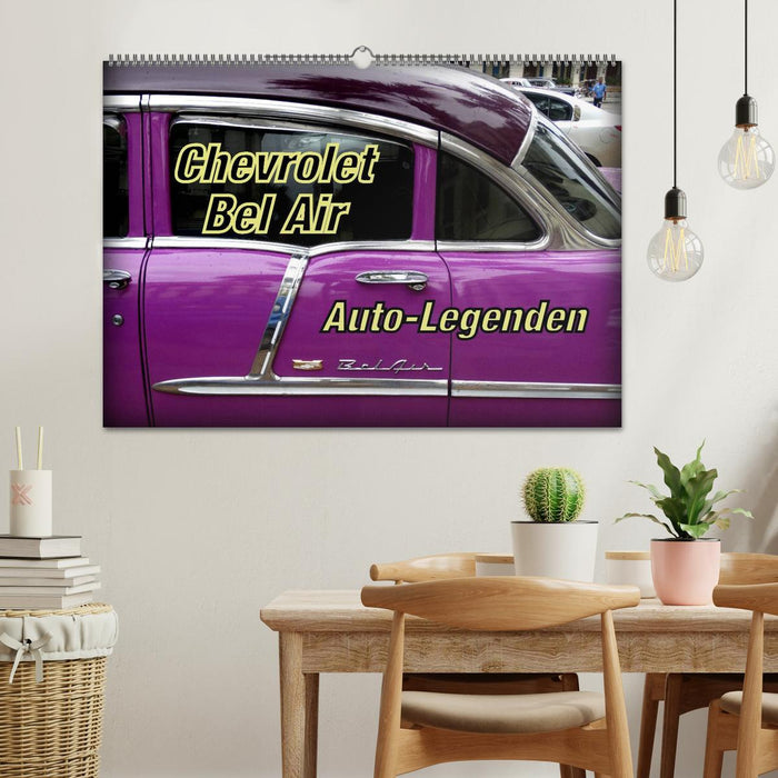Auto-Legenden Chevrolet Bel Air (CALVENDO Wandkalender 2025)
