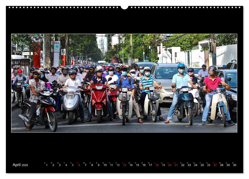 Vietnam – Land der Kontraste 2025 (CALVENDO Wandkalender 2025)