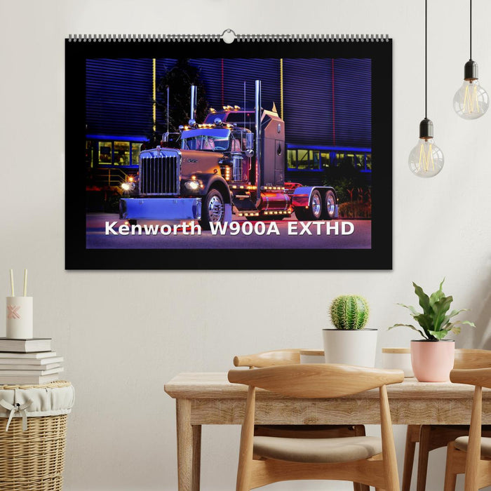 Kenworth W900A EXTHD (CALVENDO Wandkalender 2025)